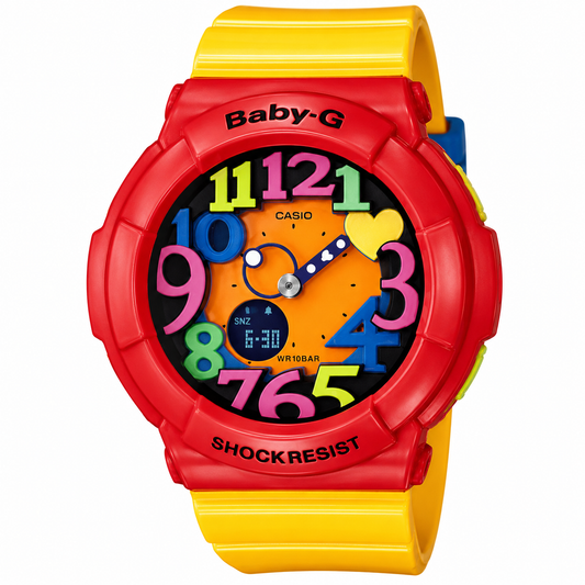 Baby-G BGA-131-4B5DR Women Yellow Watch