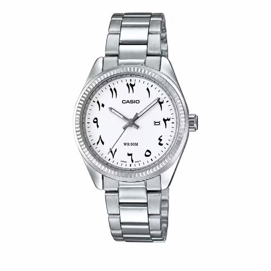 Casio LTP-1302D-7B3V Women's White Watch
