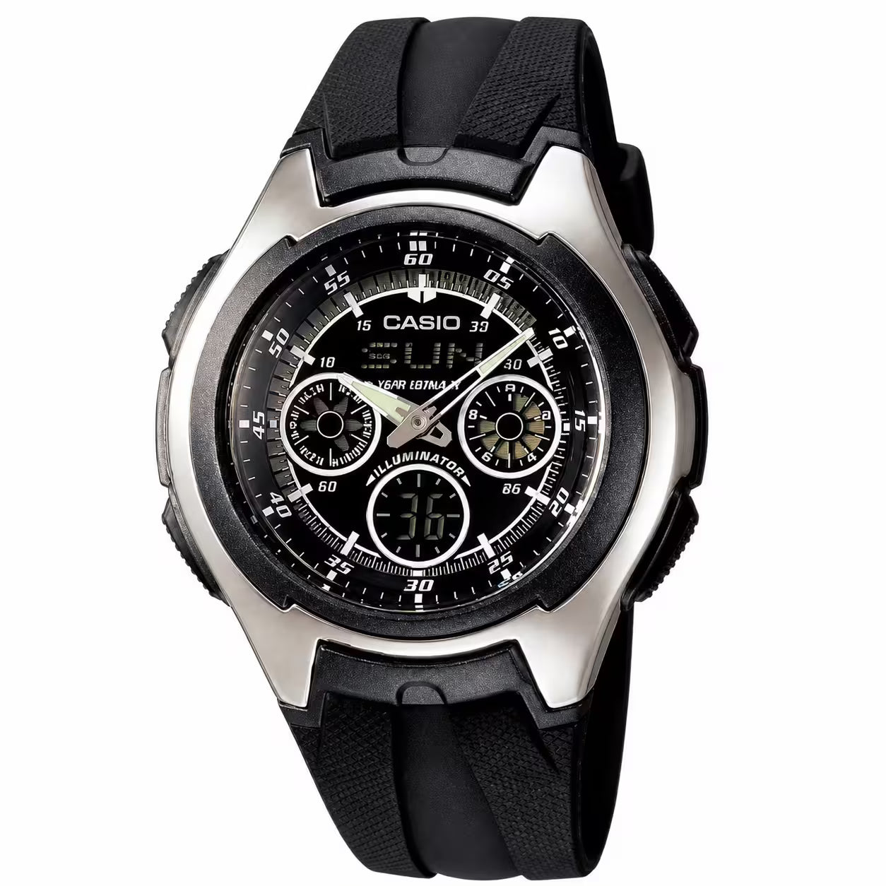 Casio AQ-163W-1B1V Black Watch