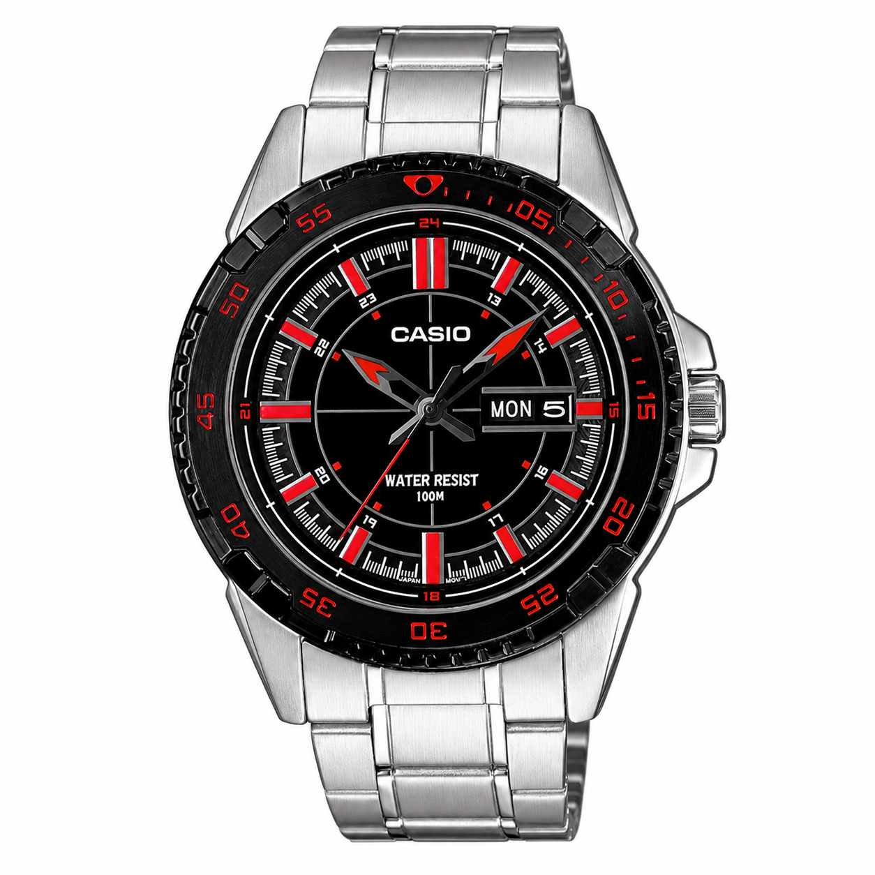 Casio MTD-1078D-1A1V Black Watch