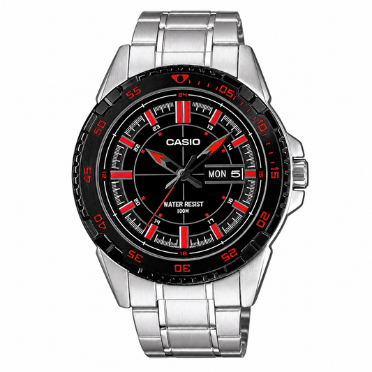 Casio MTD-1078D-1A1V Black Watch