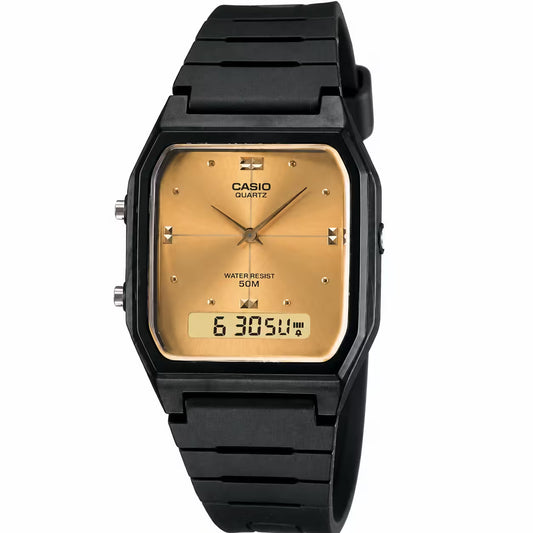 Casio AW-48HE-9AV Gold Watch