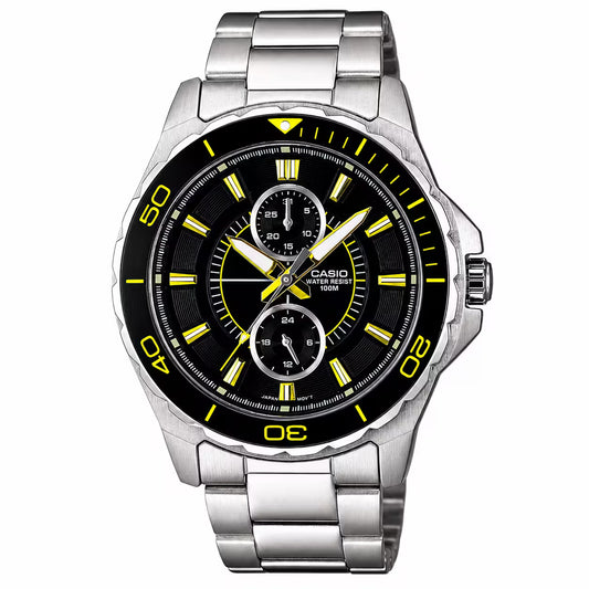 Casio MTD-1076D-1A9V Black Watch