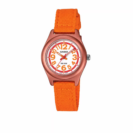 Casio LTR-19B-4B3V Leather Pink Watch