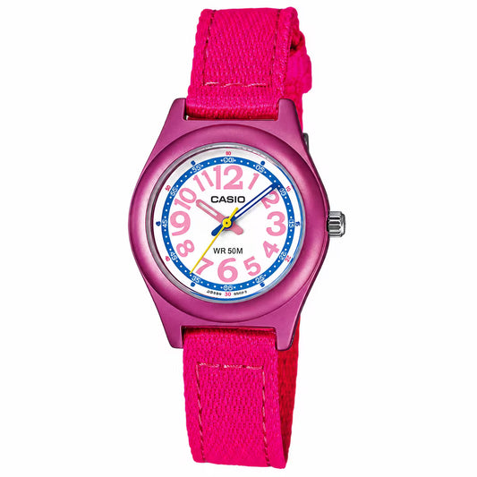 Casio LTR-19B-4B2V Leather Pink Watch