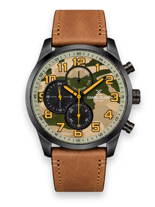 Daniel Klein Men’s Brown Watch