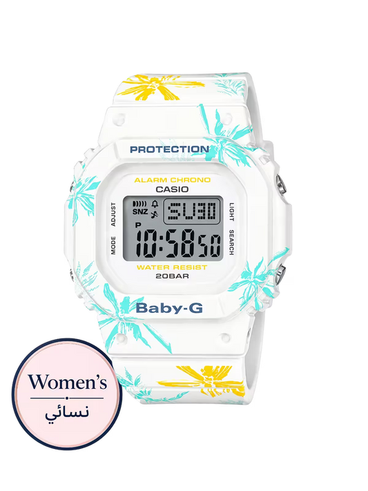 ساعة بيبي-جي BGD-560CF-7DR نسائية بيضاء