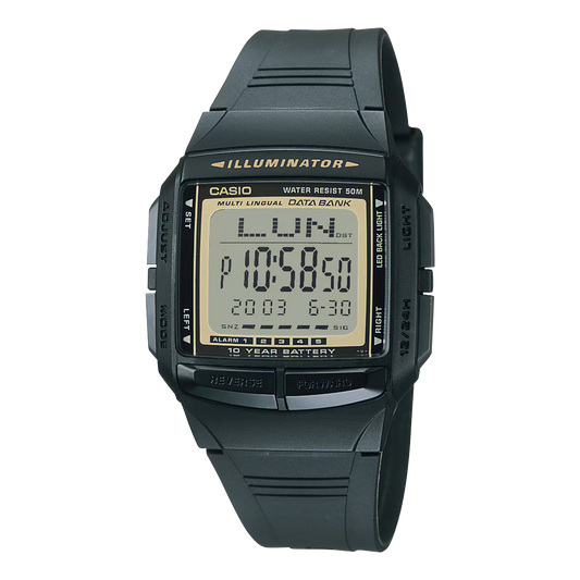 Casio DB-36-9AV Gold Watch