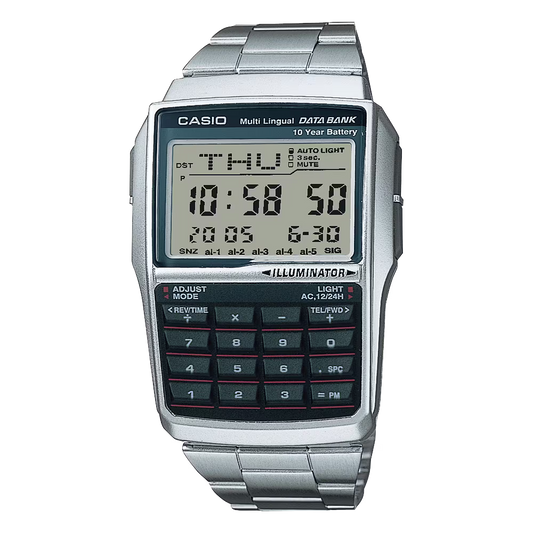 Casio DBC-32D-1ADF Silver Steel Watch
