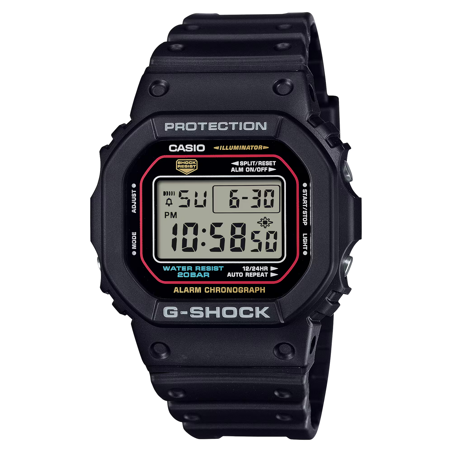 G-Shock DW-5600RL-1 Black Watch