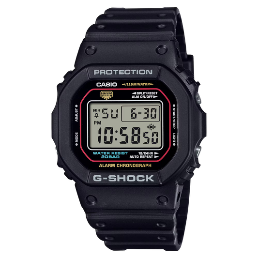 G-Shock DW-5600RL-1 Black Watch