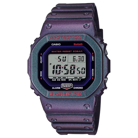 G-Shock DW-B5600AH-6DR Bluetooth Purple Color Watch