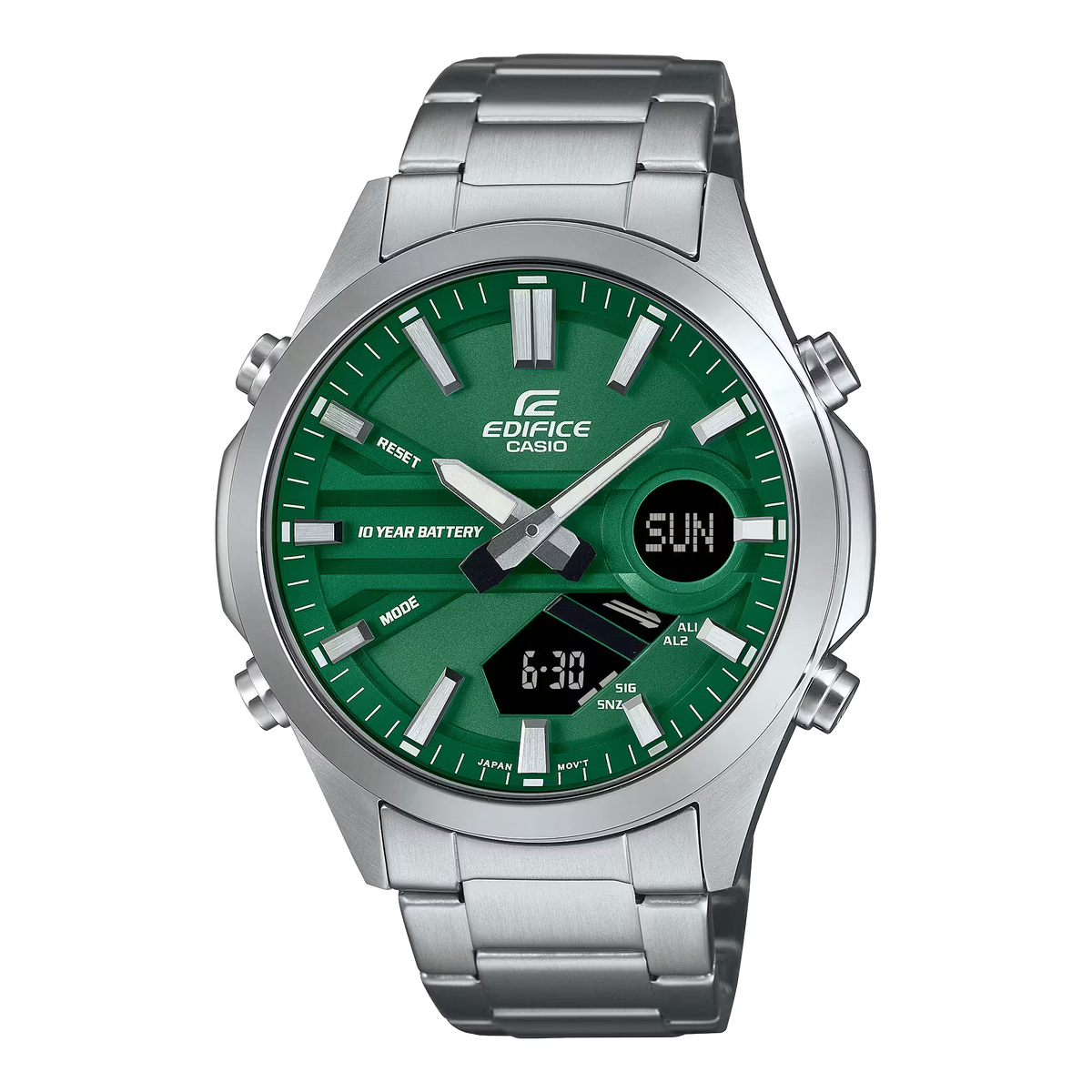 Edifice EFV-C120D-3ADF Green, Steel Watch
