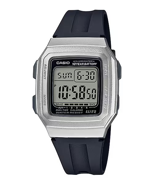 Casio F-201WAM-7AV Silver Watch