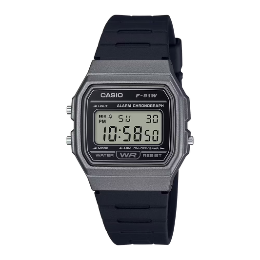 Casio F-91WM-1BDF Black Watch