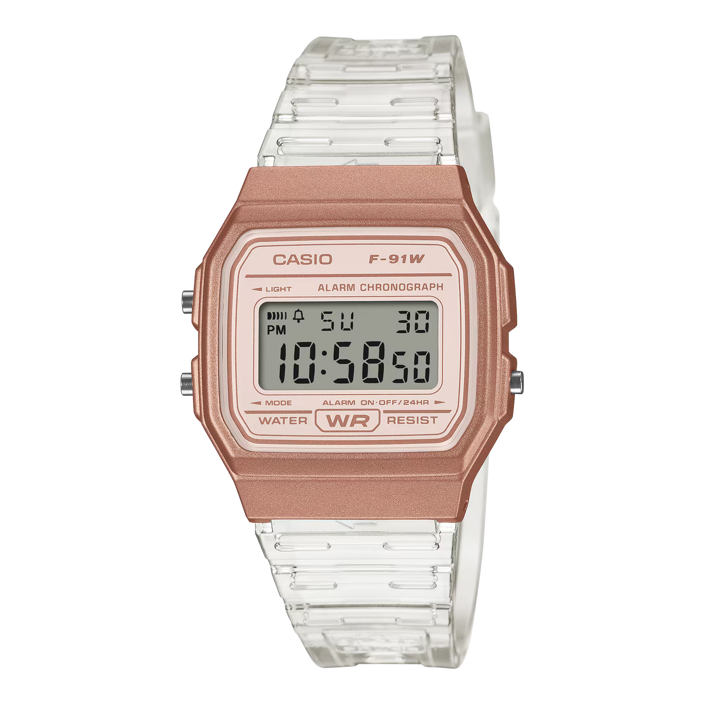 Casio F-91WS-7A3DF Brown Watch
