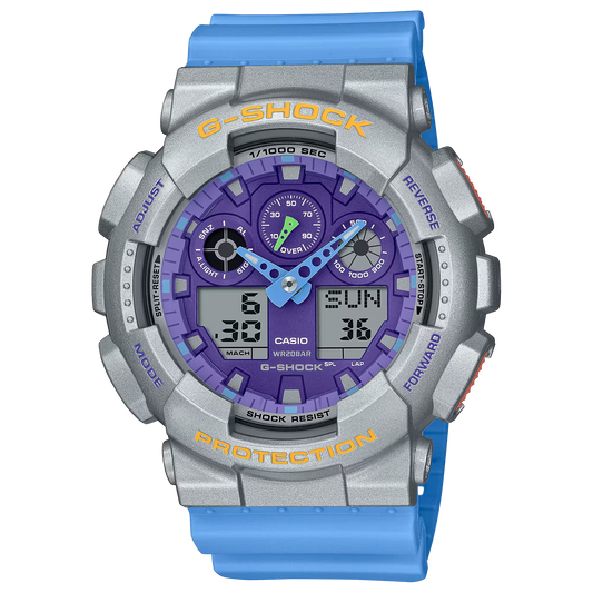 G-Shock GA-100EU-8A2DR Gray Color Watch
