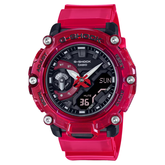 G-Shock GA-2200SKL-4ADR Red Watch