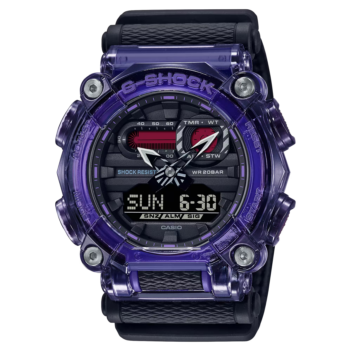 G-Shock GA-900TS-6ADR Purple Color Watch