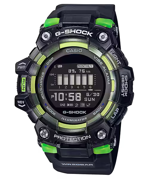 G-Shock GBD-100SM-1DR Bluetooth Black Color Watch