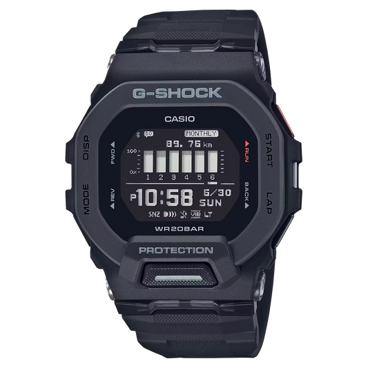 G-Shock GBD-200-1DR Bluetooth Black Watch