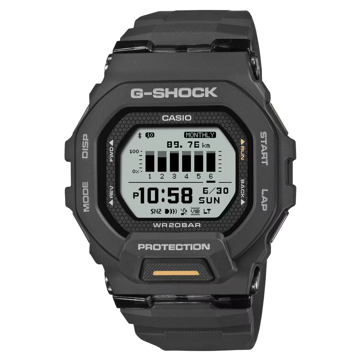 G-Shock GBD-200-1A1DR Bluetooth Black Color Watch