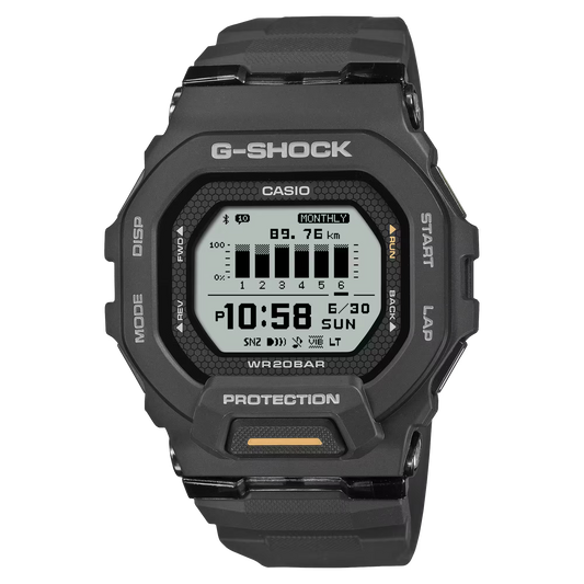 G-Shock GBD-200-1A1DR Bluetooth Black Color Watch