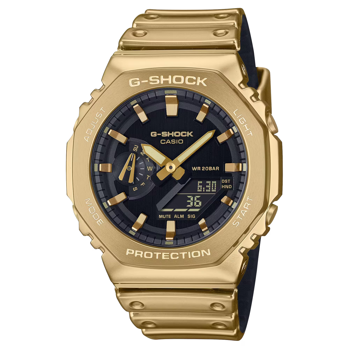 G-Shock GM-2100YMG-9ADR Gold Steel Watch