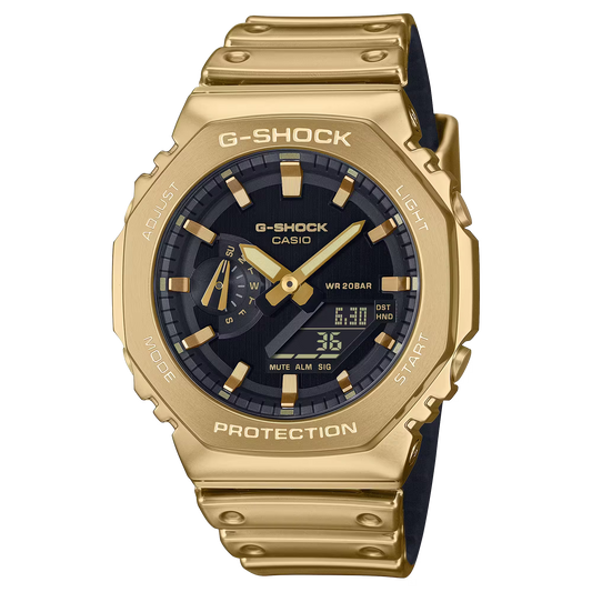 G-Shock GM-2100YMG-9ADR Gold Steel Watch