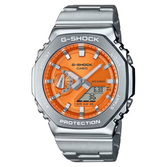 G-Shock GM-2110D-4ADR Orange, Steel Watch