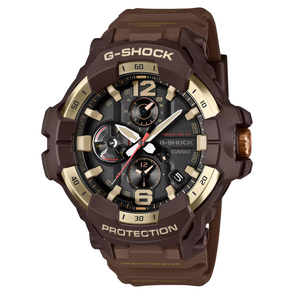G-Shock GR-B300H-5ADR Solar Powered Bluetooth Brown Watch