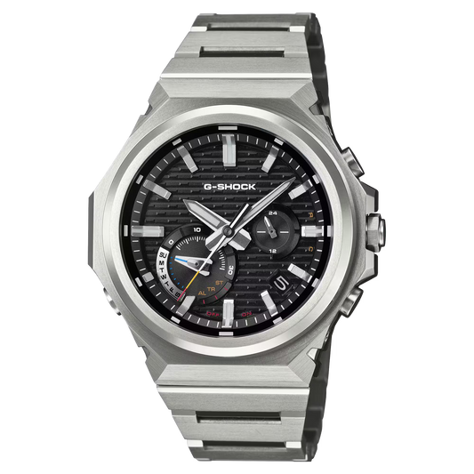 G-Shock GST-B1000D-1ADR Solar Powered Bluetooth Silver Steel Watch