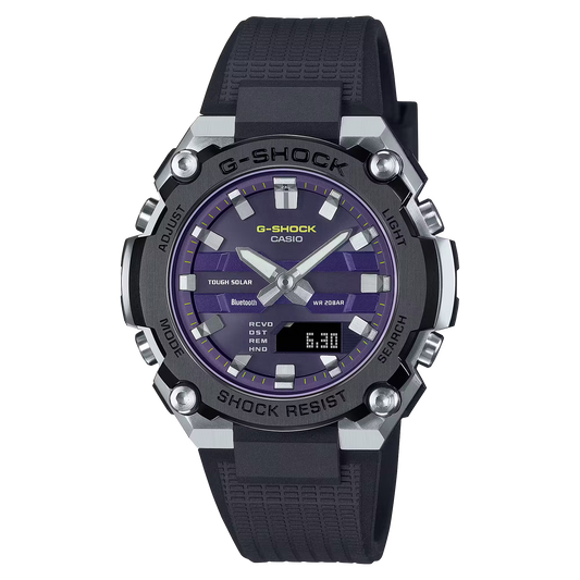 G-Shock GST-B600A-1A6DR Solar Powered Bluetooth Black Steel Watch