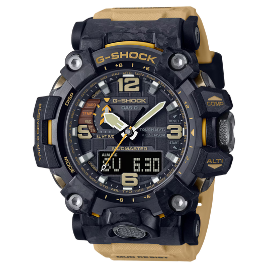 G-Shock GWG-2000-1A5DR Solar Beige Carbon Watch