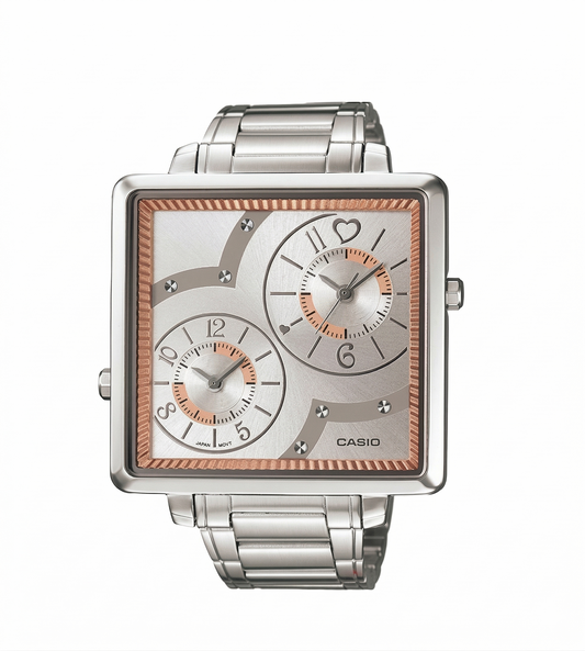 Casio MTP-1321D-7A Silver Steel Watch