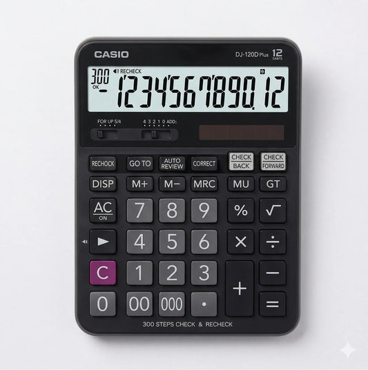 Casio DJ-120D Plus Desktop Calculator
