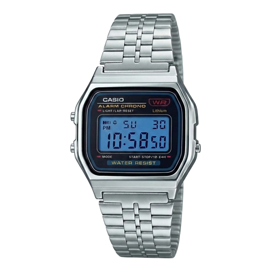 Casio Vintage A159 Blue Dial Custom Digital Watch – A159WA-N1DF