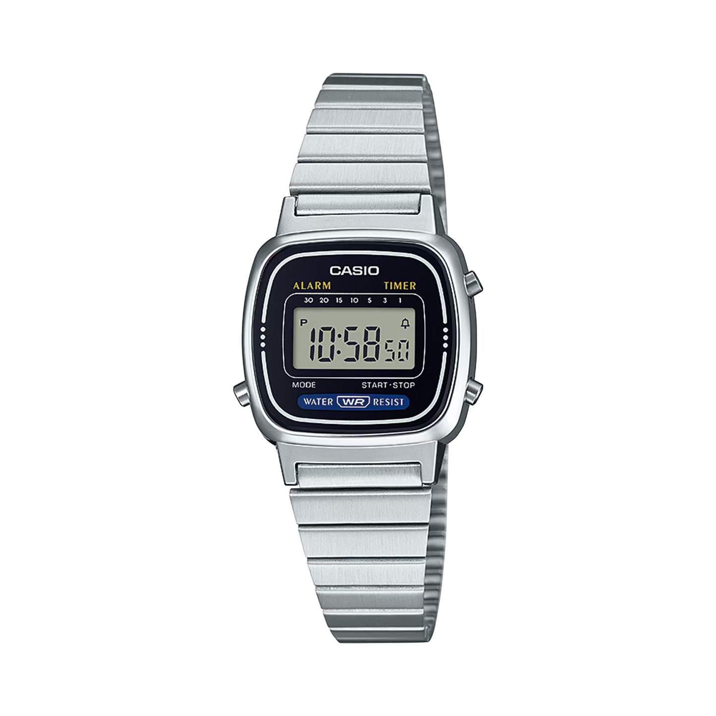 Casio LA670WA-1 Women's Silver Watch