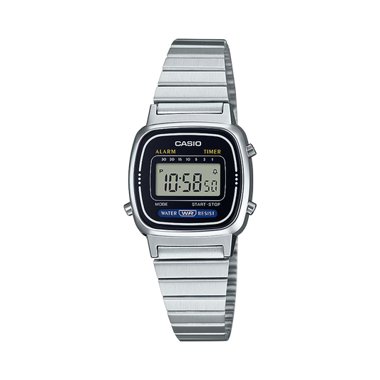 Casio LA670WA-1 Women's Silver Watch