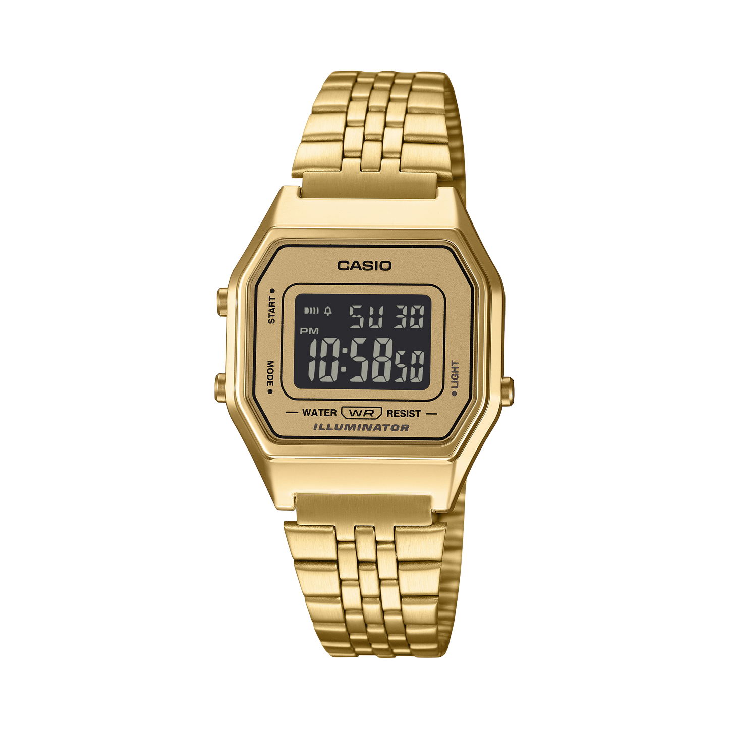 Casio LA680WGA-9B Women's Gold Watch