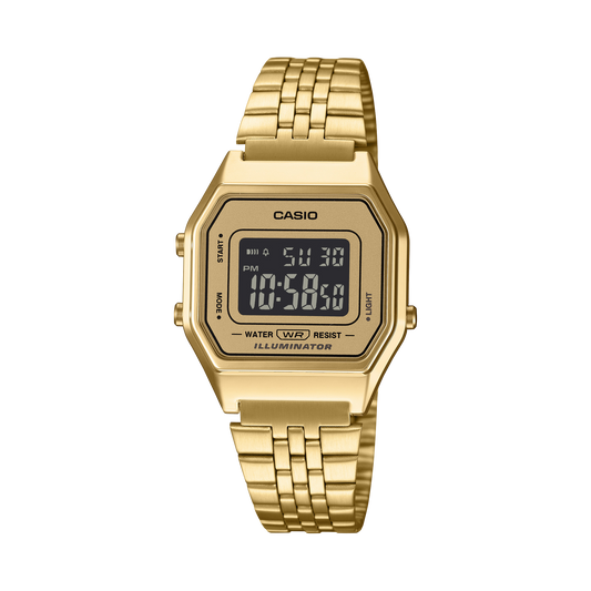 Casio LA680WGA-9B Women's Gold Watch