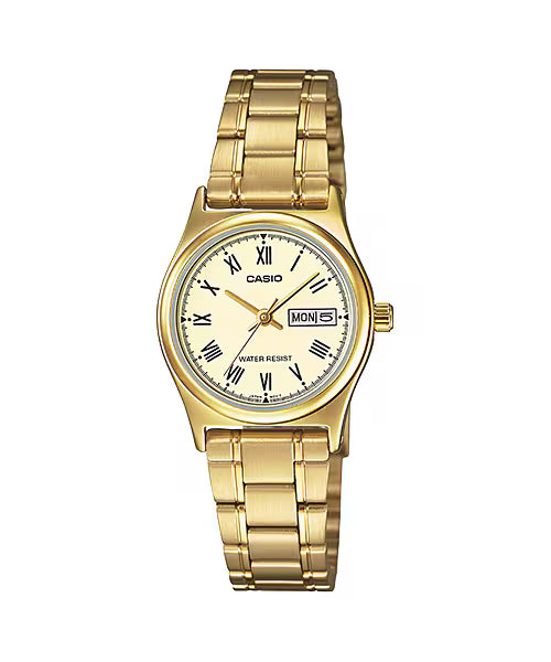 Casio LTP-V006G-9B Women's Gold Watch