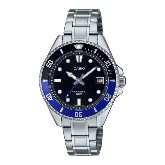Casio MDV-10D-1A2VDF Blue Steel Watch