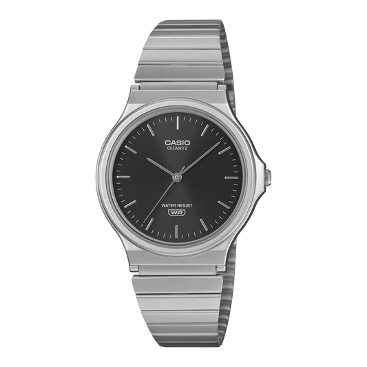 Casio MQ-24DA-1ADF Black Steel Watch