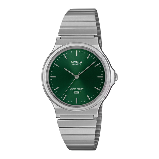 Casio MQ-24DA-3ADF Green Steel Watch