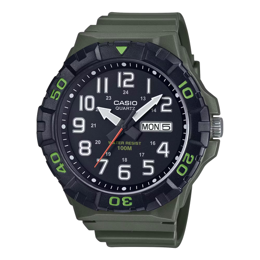Casio MRW-210H-3AVDF Green Watch
