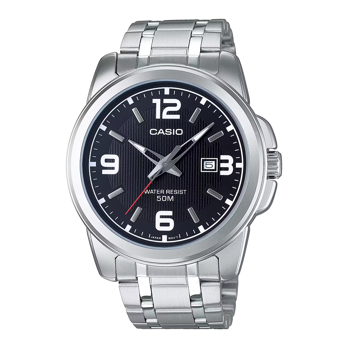 Casio MTP-1314D-1AVDF Black Steel Watch