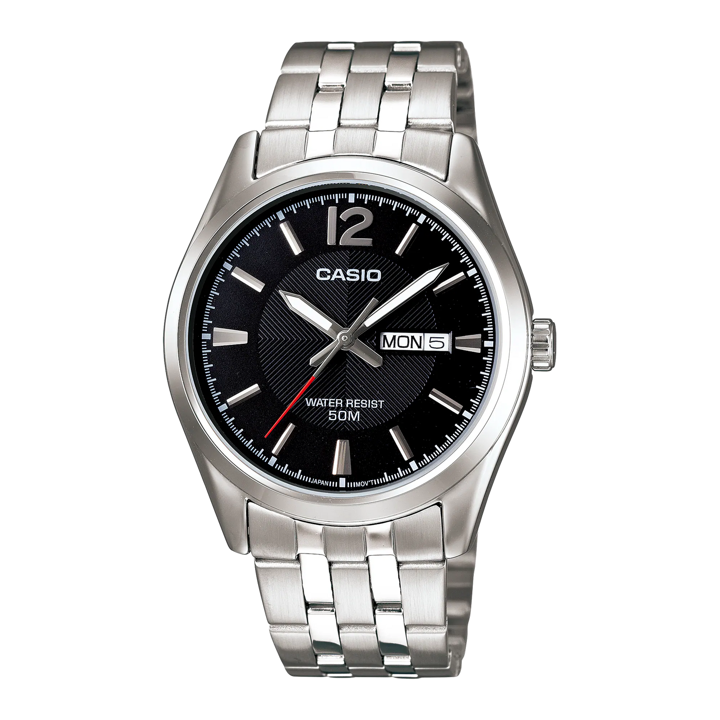Casio MTP-1335D-1AVDF Black Steel Watch