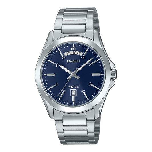 Casio MTP-1370D-2A2VDF Blue Color Steel Watch