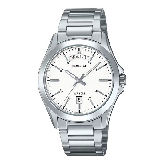 Casio MTP-1370D-7A3V Silver Watch